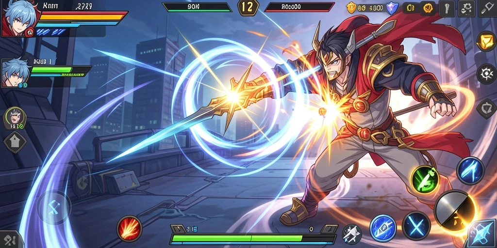 Kompetisi multiplayer yang menantang antar pemain.