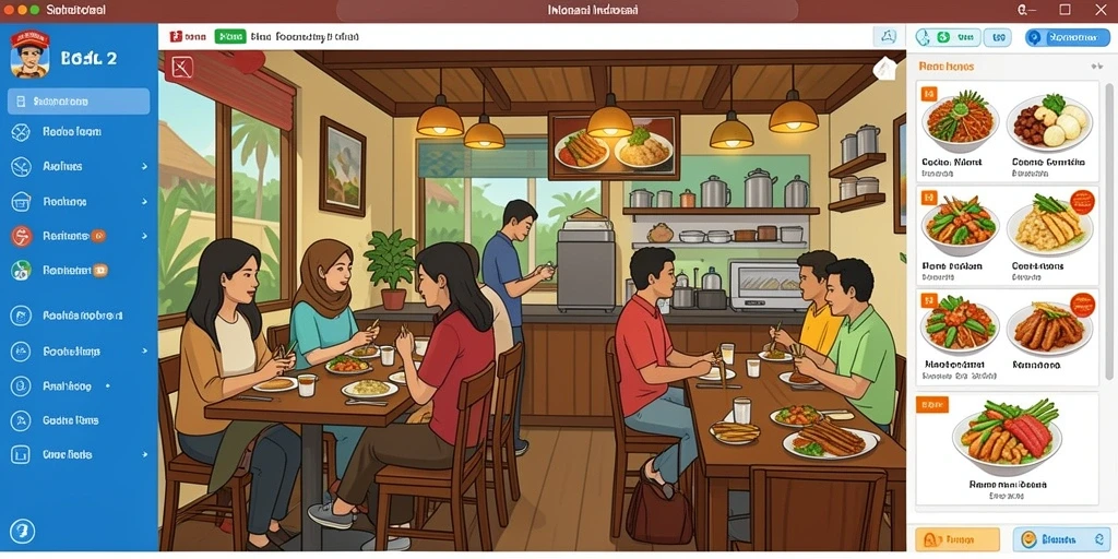 Pemandangan indah dari dunia yang bisa dijelajahi dalam BIMA11.
