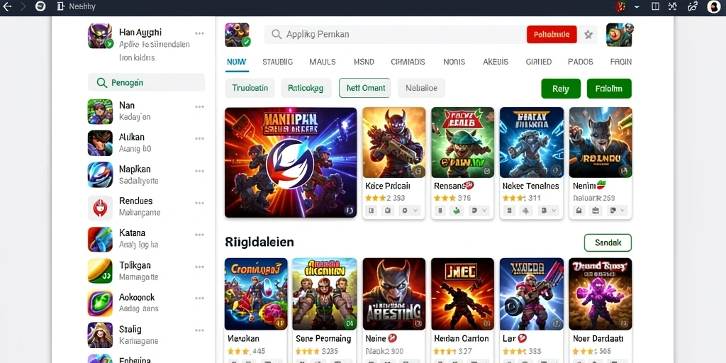 Tampilan senjata dan upgrade yang menarik dan beragam.