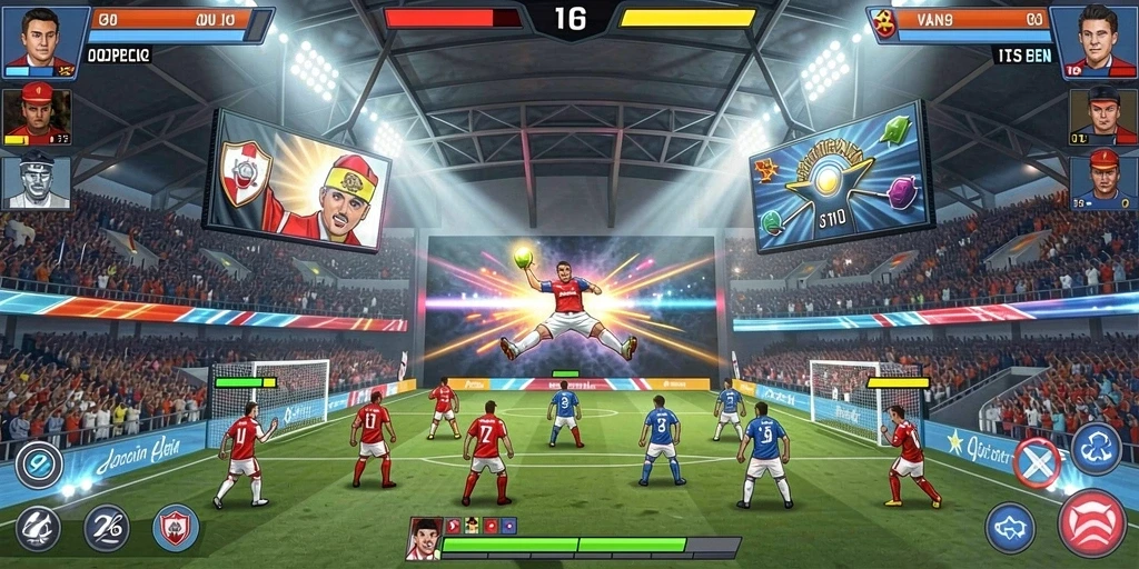 Interaksi multiplayer yang membuat permainan lebih menyenangkan.