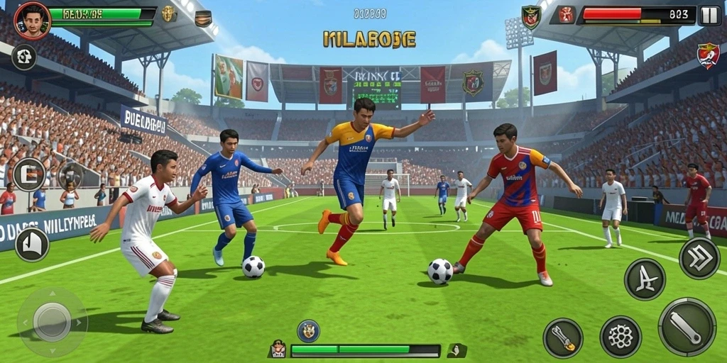 Penggemar mode multiplayer bersaing dengan teman-teman.