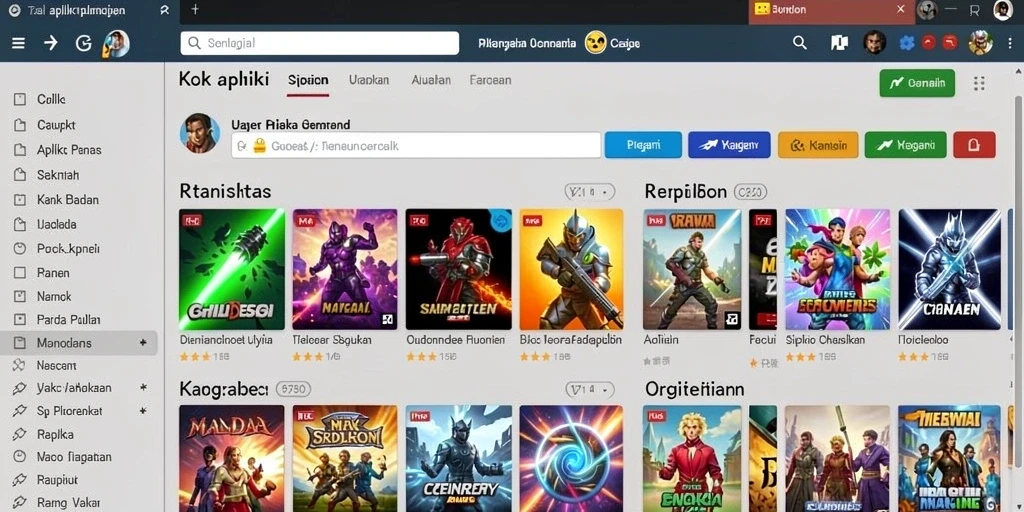 Komunitas aktif membuat pengalaman bermain lebih seru.