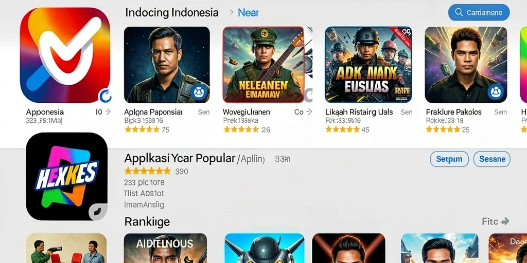 Beragam pilihan game yang tersedia untuk semua usia.