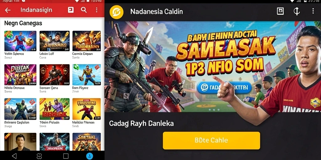 Karakter-karakter unik yang bisa kamu pilih.