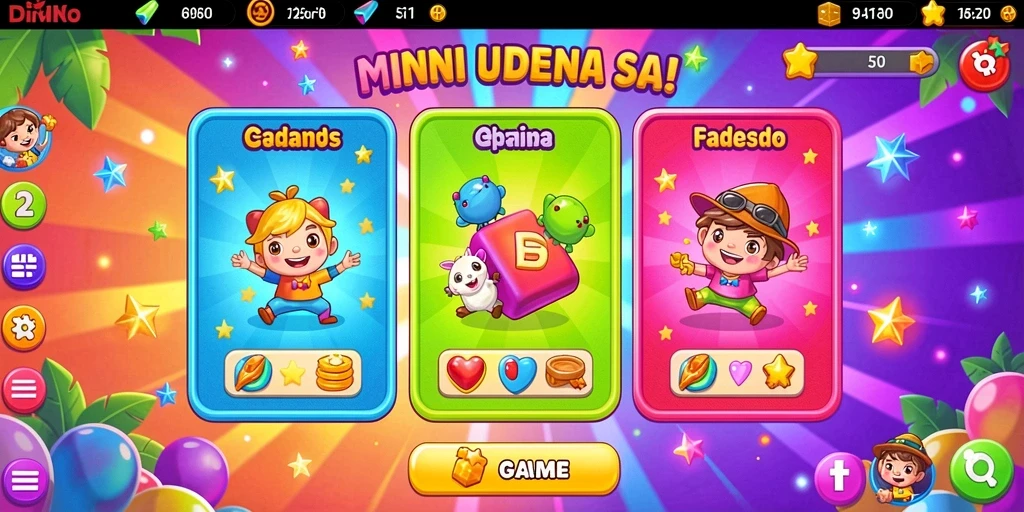 Grafis yang memukau dan penuh warna.
