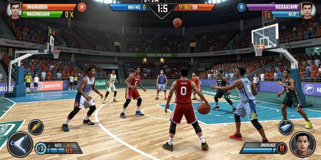 Mode permainan multiplayer yang seru.