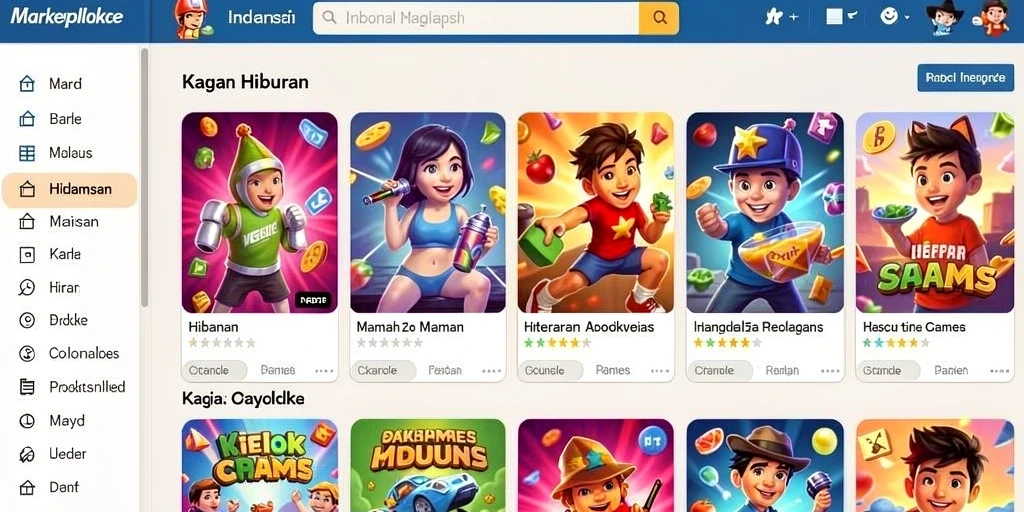 Fitur chat untuk interaksi sosial antarpemain.