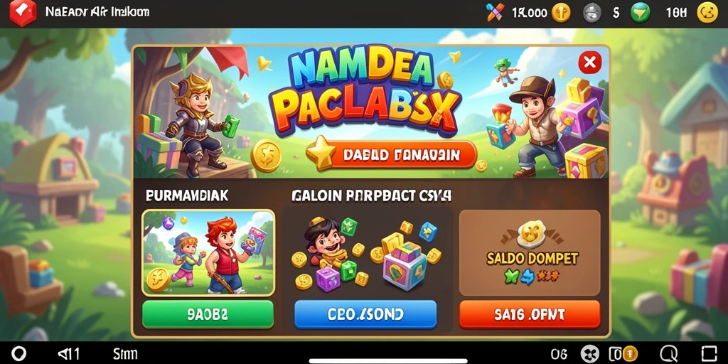 Screenshot menampilkan promosi terbaru yang dapat diakses pengguna.